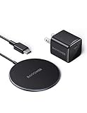 Magnetic Wireless Charger RAVPower for MagSafe Charger iPhone 12 Charger【Mini USB C PD Adapter Included】Fast Wireless Charging Pad Type C Charger Compatible with iPhone 12/12 Pro Max/mini/AirPods Pro