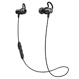 Anker SoundBuds Surge Lightweight Wireless Headphones, Bluetooth 4.1 Sports Earphones with Water-Resistant Nano Coating, Running Workout Headset with Magnetic Connector and Carry Pouch