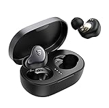 SoundPEATS H1 Wireless Earbuds Bluetooth V5.2 Headphones with Knowles Hybrid Dual Driver and Crossover QCC3040 TWS Earbuds, TrueWireless Mirroring, aptX Adaptive, Low Latency Game Mode, 4-Mic, cVc 8.0