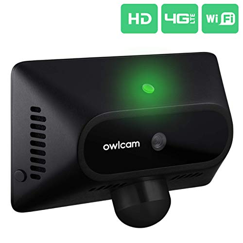 Owlcam: The 4G LTE Smart Dash Camera That Sends Video to Your Phone - Driving & Parked. Dual HD Cameras, Video Alerts, Live View, History, Crash Assist, Hands-Free Voice Control, 2-Way Talk (US Only)