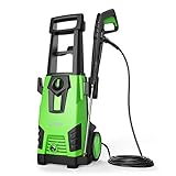 Roav, by Anker, HydroClean Electric Pressure Washer, Power Washer with 2100 PSI, 1.78 GPM, Longer Cables and Hoses, and Detergent Tank, for Cleaning Cars, Houses Driveways, Patios, and More