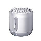 Anker SoundCore mini, Super-Portable Bluetooth Speaker with 15-Hour Playtime, 66-Foot Bluetooth Range, Enhanced Bass, Noise-Cancelling Microphone - Gray