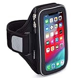 Sporteer Velocity V8 Running Armband - iPhone 12 Pro Max, 11 Pro Max, Xs Max, iPhone 11, XR, 8 Plus, Galaxy S20+, S10 Plus, S20, S10, Note 10, 9, S9 Plus, S8 Plus, Pixel 4 XL, LG, Moto - FITS CASES