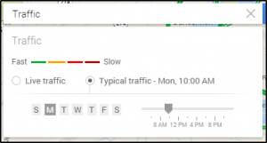 Google Maps Traffic Prediction